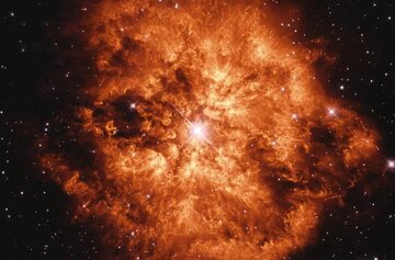 ناسا مرگ ستارهای درخشان را به تصویر کشید ناسا مرگ ستارهای درخشان را به تصویر کشید