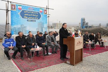 افتتاح نیروگاه خورشیدی ۱۰ مگاواتی در مهاباد