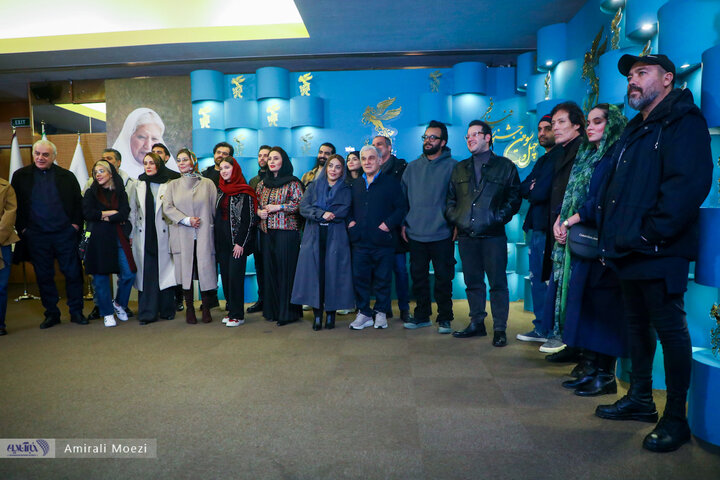 فوتوکال فیلم مرد آرام به کارگردانی بهنوش صادقی