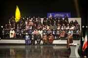 تجلیل از ۹۰ پرچمدار هیأت در اختتامیه سومین مهرواره هوای نو