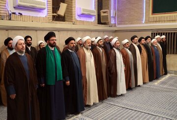 دیدار فرماندهان نیروی هوایی و پدافند هوایی ارتش با رهبر انقلاب