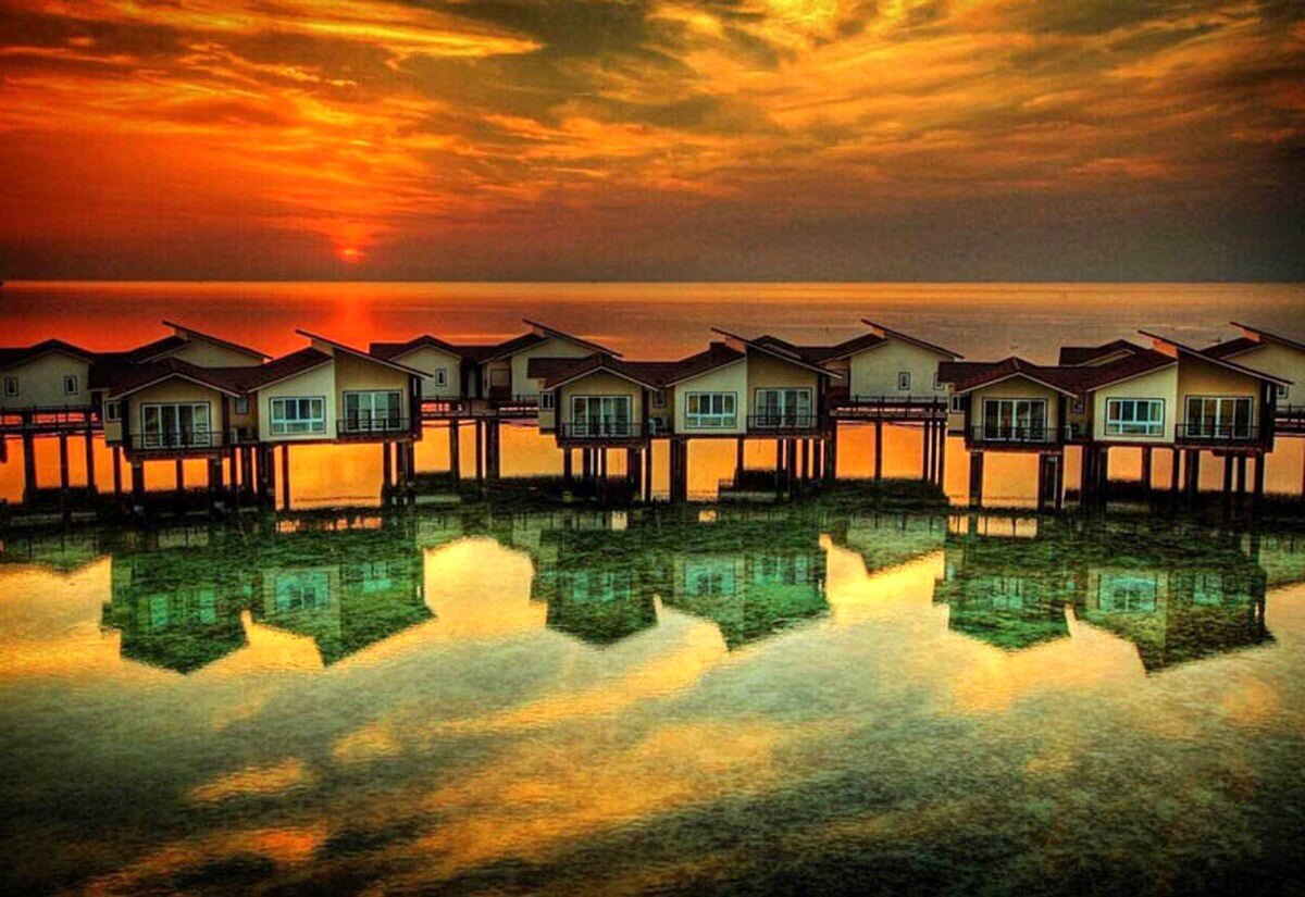 منظره اتاق های هتل ترنج