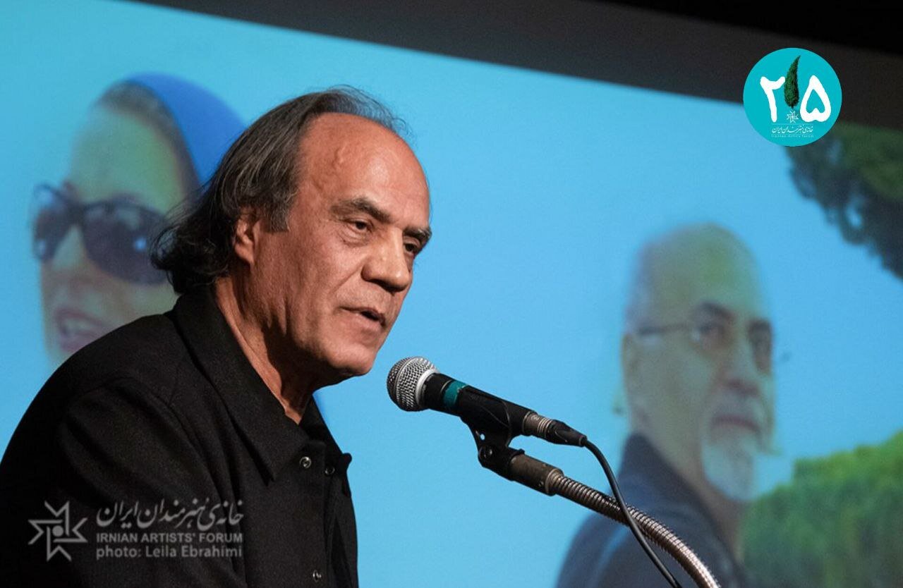 رسالت آدمهایی چون غریبپور تکثیر زیبایی است / جلوهگری شمعهای کیک ۲۵ سالگی «خانه هنرمندان ایران»