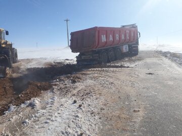 بازگشایی محورهای مواصلاتی استان آذربایجان‌غربی