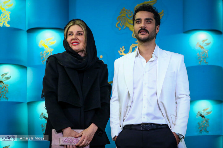 گلوریا هاردی همسر ساعد سهیلی و صبا سهیلی خواهر ساعد سهیلی هم در فوتوکال حضور داشتند