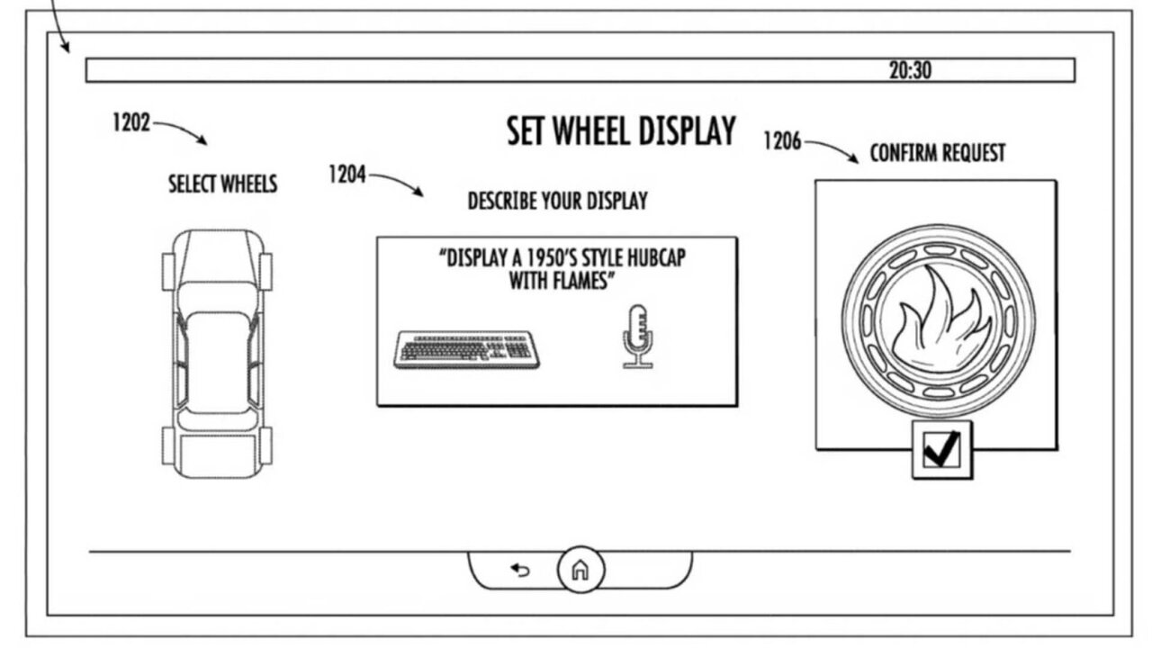 نصب نمایشگر لمسی در چرخ خودروی مرسدس بنز