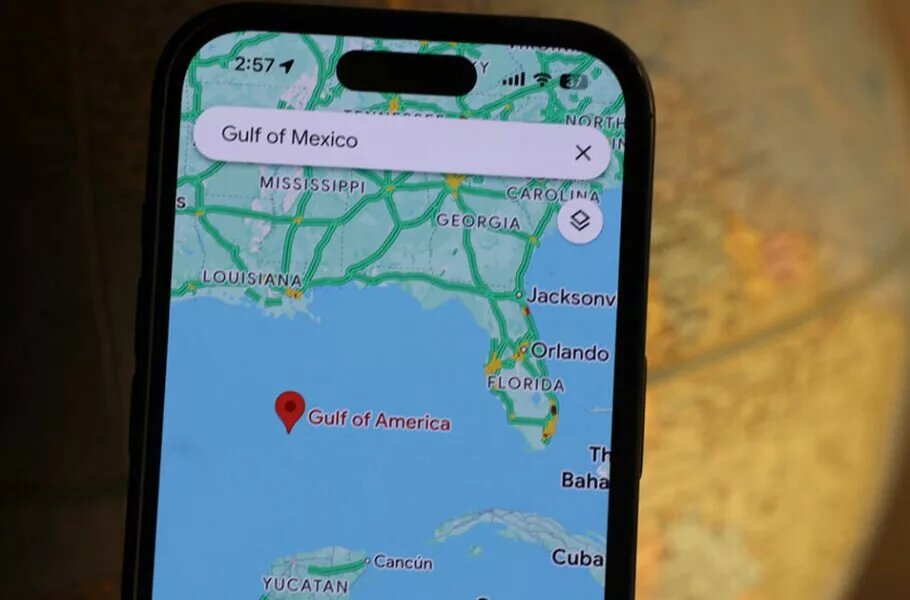 گوگل نام خلیج مکزیک را تغییر داد