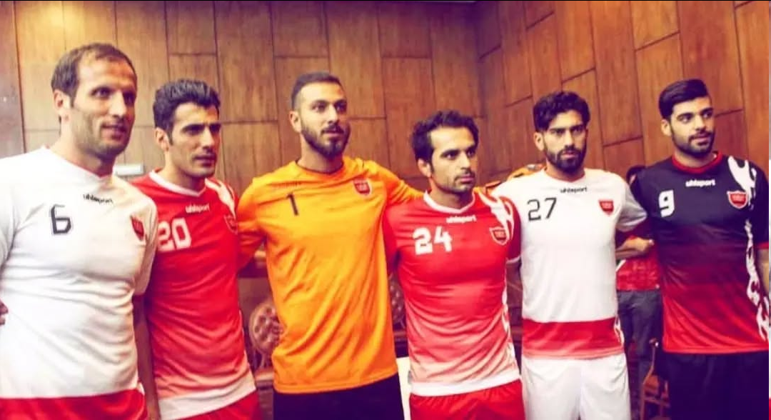 عکس|  رامین رضاییان در مراسم رونمایی از کیت پرسپولیس