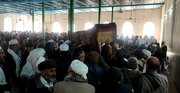 ببینید | تشییع پیکر امیرمحمد خالقی در روستای درمیان خراسان جنوبی