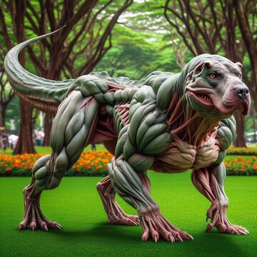 پیتبول غولپیکر، در غیاب شیر، سلطان جنگل بود؟ پیتبول غولپیکر، در غیاب شیر، سلطان جنگل بود؟