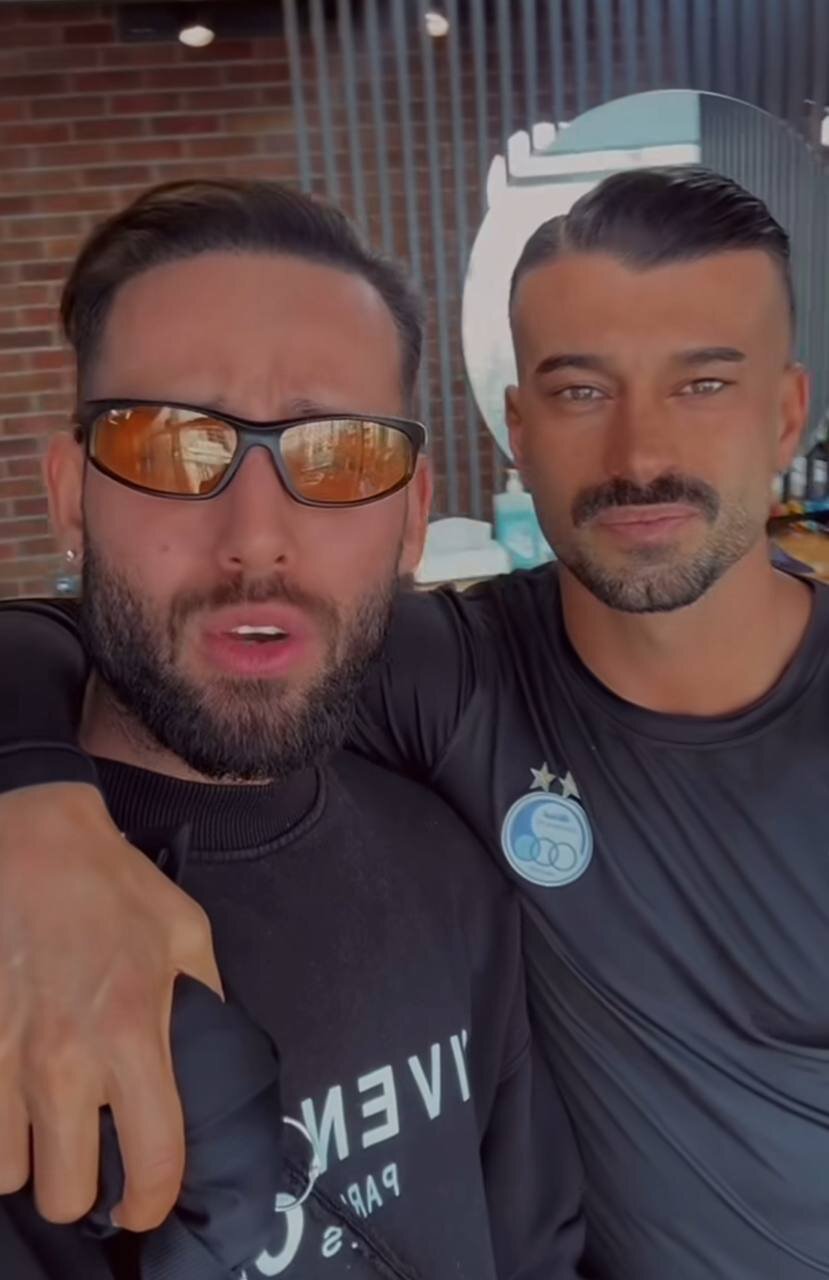 عکس | مدل موی جدید رامین رضاییان برای تقابل با رونالدو