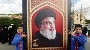 ببینید |  آماده‌سازی محل برگزاری مراسم تشییع پیکر شهید سید حسن نصرالله در بیروت
