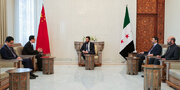 دیدار هیات چینی با جولانی