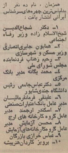 خوشتیپترین و بدتیپترین سیاستمداران ایران