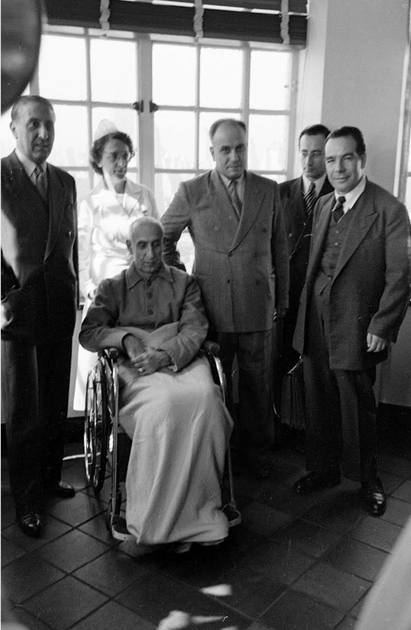 عکسهای کمتر دیدهشده از دکتر مصدق و حسین فاطمی