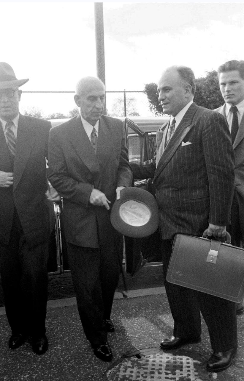 عکسهای کمتر دیدهشده از دکتر مصدق و حسین فاطمی