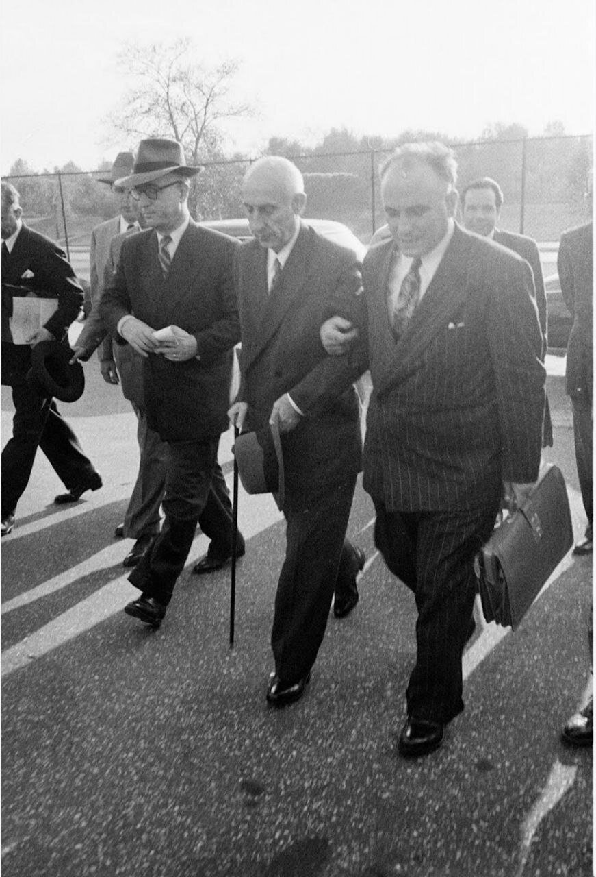 عکسهای کمتر دیدهشده از دکتر مصدق و حسین فاطمی