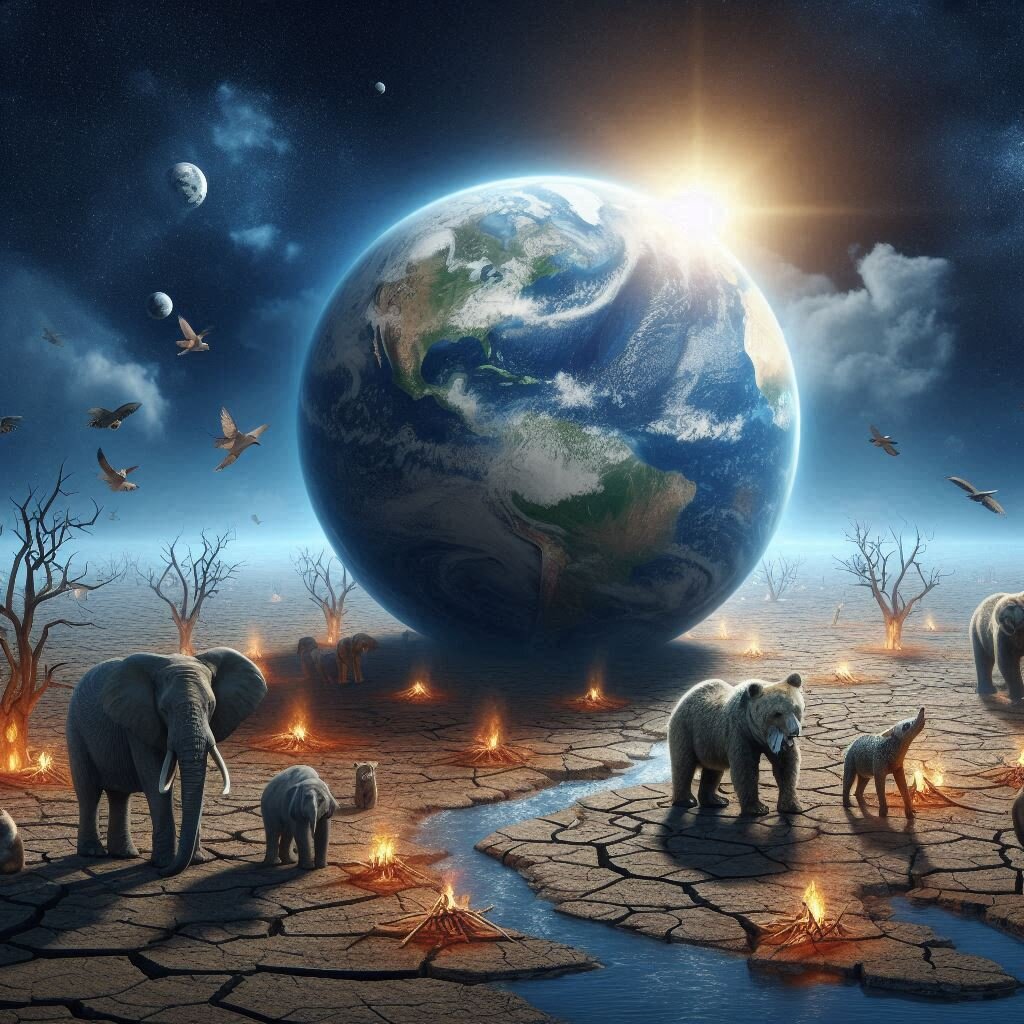 تصویری ترسناک از زمین در آینده / آخرالزمان اقلیمی، انسانها منقرض خواهند شد؟