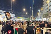 ببینید | عزاداری خاص عراقی‌ها در سوگ شهید سید حسن نصرالله