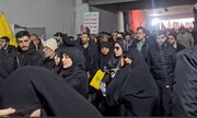 ببینید |  فرزندان شهید حاج قاسم سلیمانی، شهید رئیسی و شهید امیرعبداللهیان در ورزشگاه بیروت