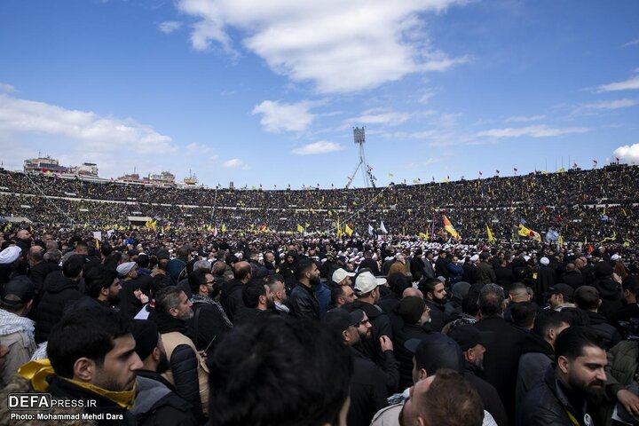 خروش آزادگان جهان در بیروت