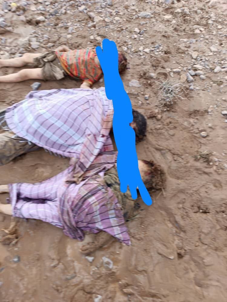 تصاویر دردناک از کشتههای سیل افغانستان