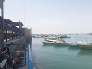 تعطیلی اسکله‌های جزیره هنگام به دلیل شرایط نامساعد جوی