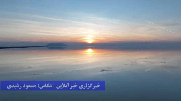 حال دریاچه ارومیه بهتر شد