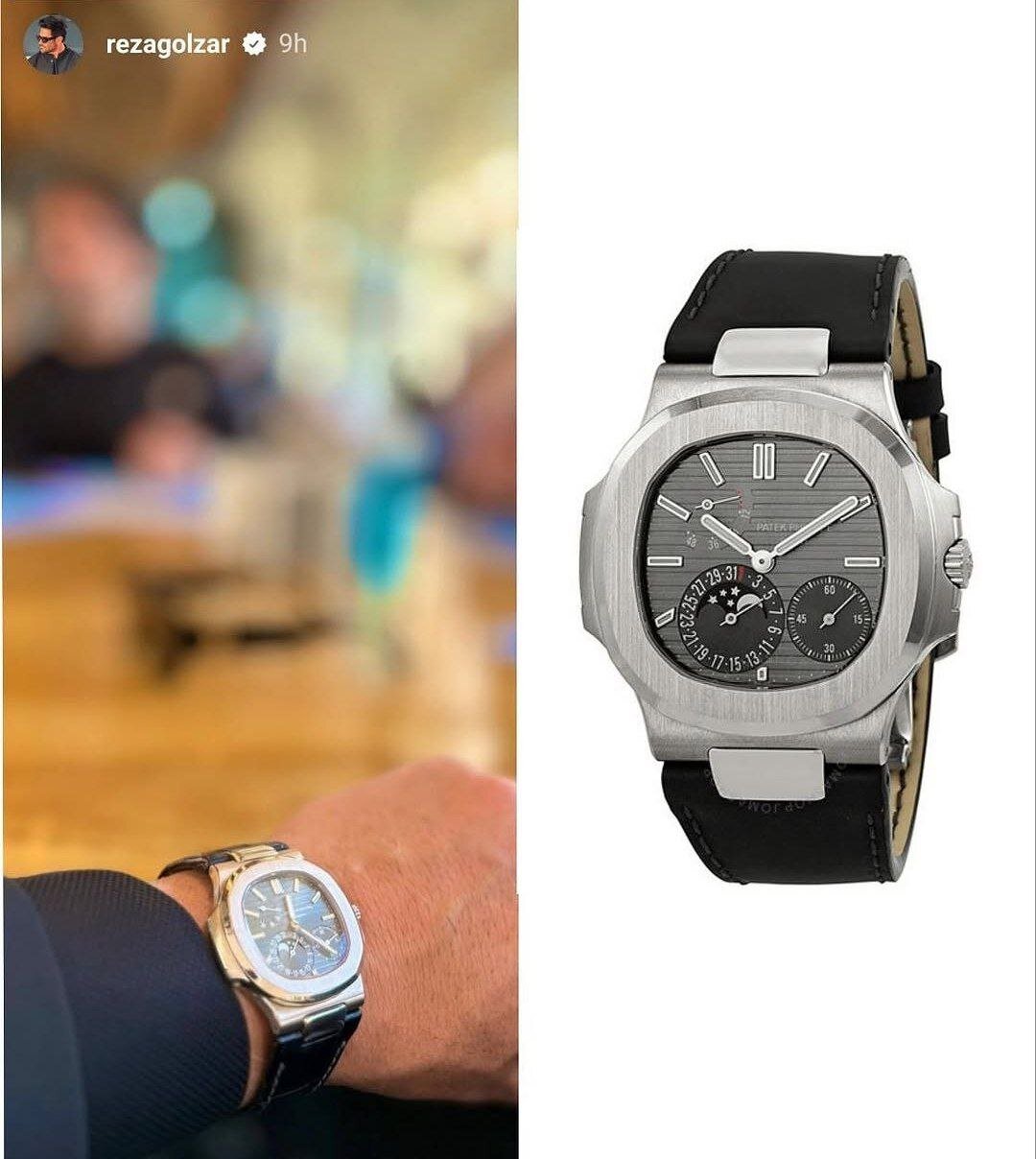 عکس | ساعت میلیاردی محمدرضا گلزار؛ برند این ساعت چیست؟