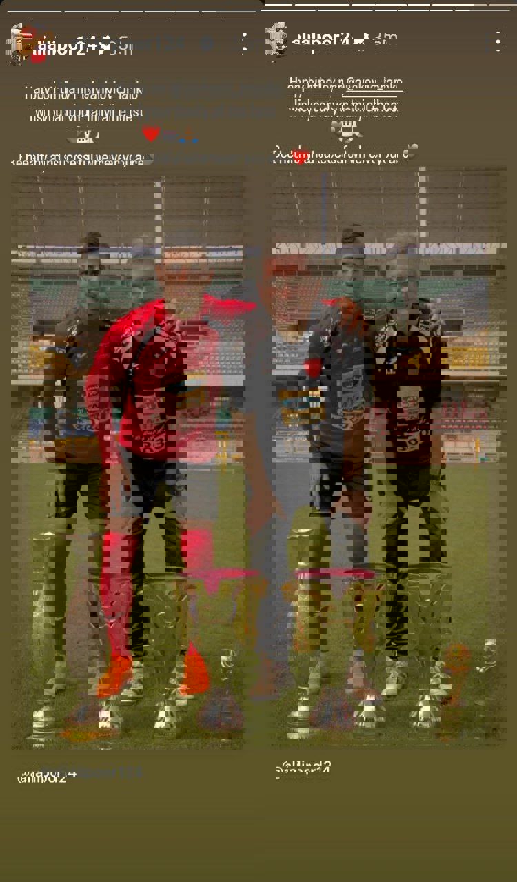 عکس| پیام تبریک علی علیپور برای سرمربی سابق پرسپولیس