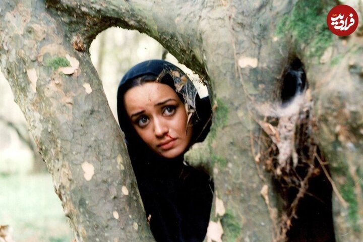 چهرۀ «الهام چرخنده» در اولین فیلم سینمایی‌اش در 18 سالگی
