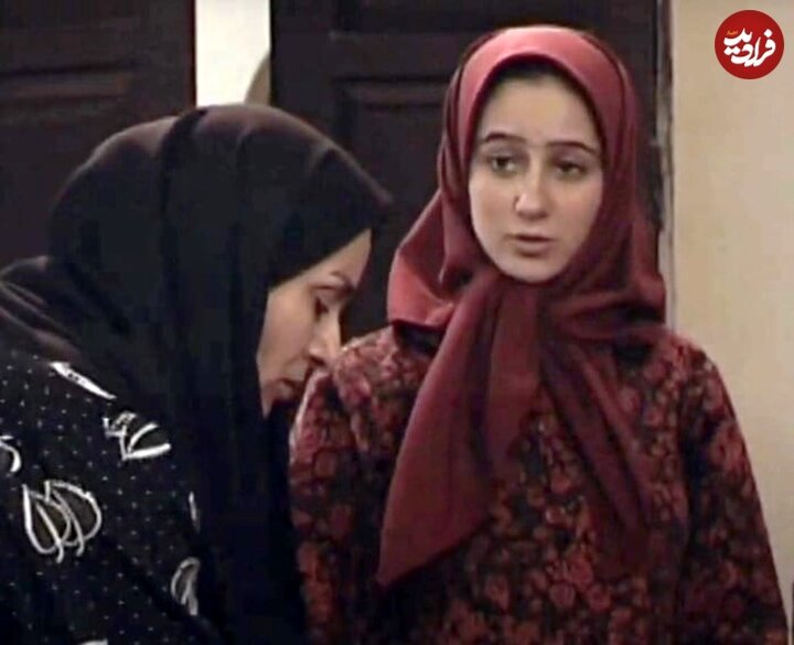 چهرۀ «الناز حبیبی» در اولین سریالش در 19 سالگی