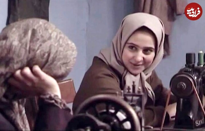 چهرۀ «الناز حبیبی» در اولین سریالش در 19 سالگی