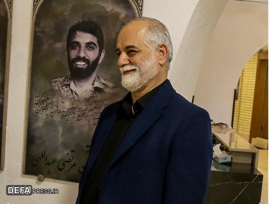 تصویری از شهید حادثه آتشسوزی امروز در یکی از مراکز نیروی دریایی سپاه/ شهید مصطفی عبداللهی چه کسی بود؟