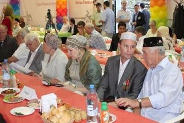 خیمه رمضان؛ سنت هرساله ماه مبارک در روسیه