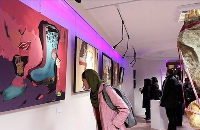 هنرمندان برجسته تجسمی در نمایشگاههای تهران