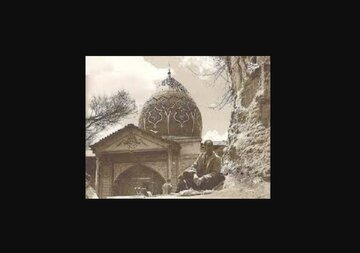 تصویری بسیار قدیمی از امامزاده صالح در سال ۱۸۸۱ میلادی!