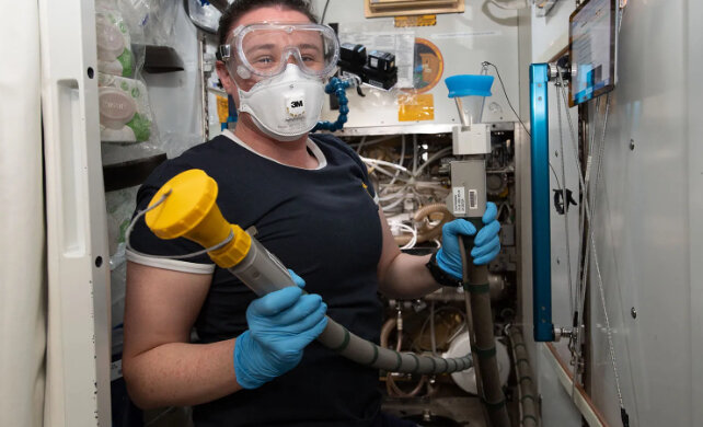 مشکلات بهداشتی حاد در ایستگاه فضایی بینالمللی