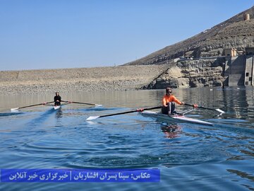 پایان چهارمین اردوی تیم ملی روئینگ در سد شهرچای ارومیه