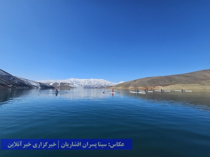 پایان چهارمین اردوی تیم ملی روئینگ در سد شهرچای ارومیه