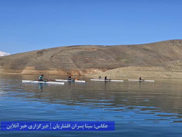 پایان چهارمین اردوی تیم ملی روئینگ در سد شهرچای ارومیه