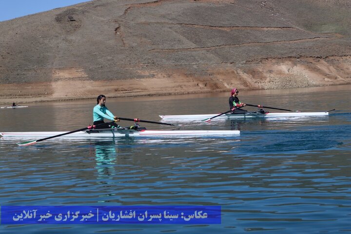 پایان چهارمین اردوی تیم ملی روئینگ در سد شهرچای ارومیه