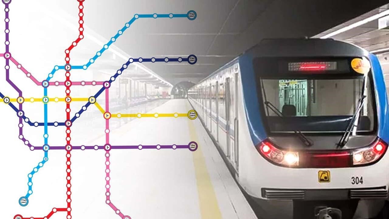 نقشه مترو تهران ۱۴۰۴؛ جدیدترین تغییرات و توسعه خطوط مترو