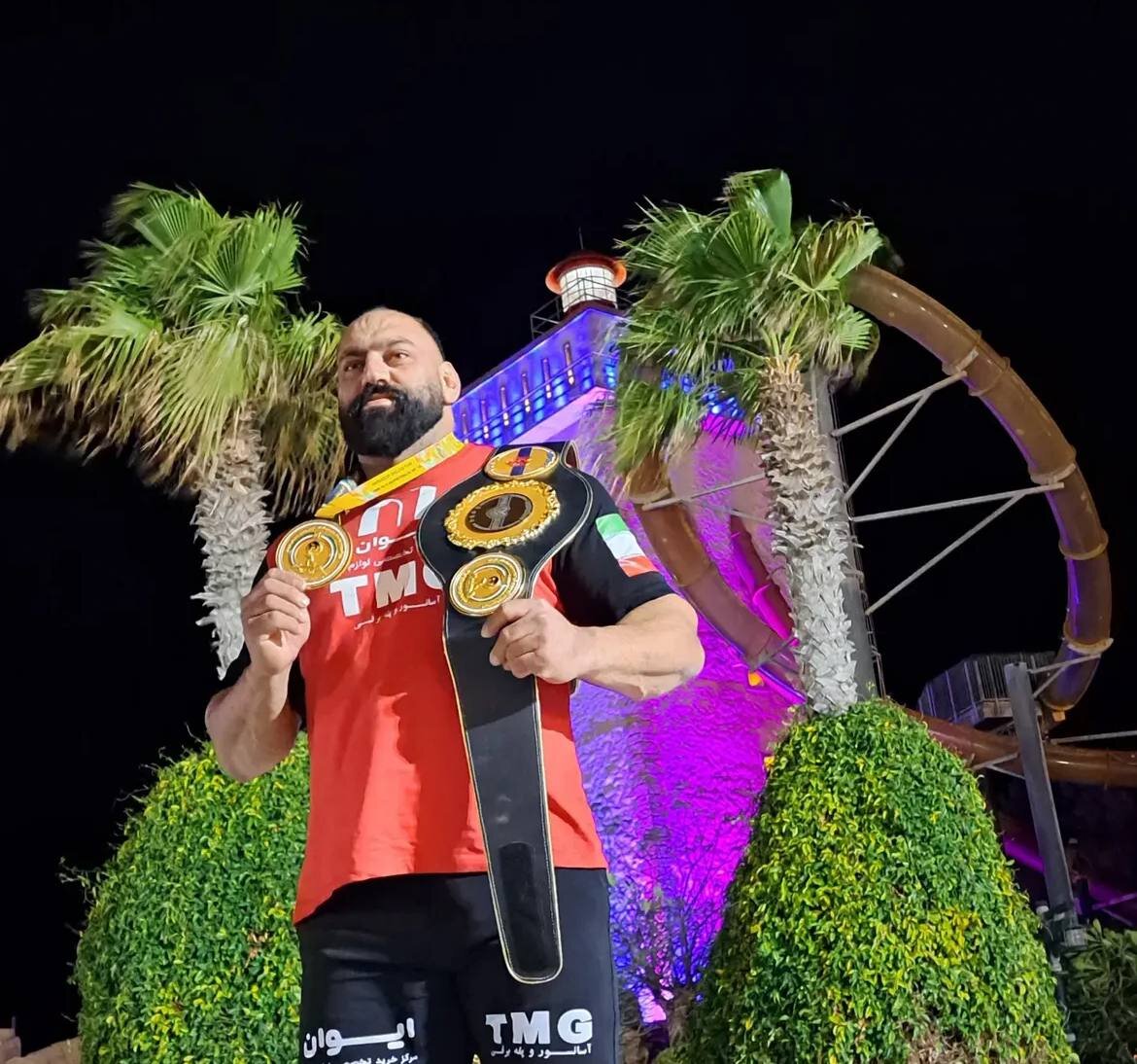 عکس | رونمایی از قهرمان امسال مردان آهنین