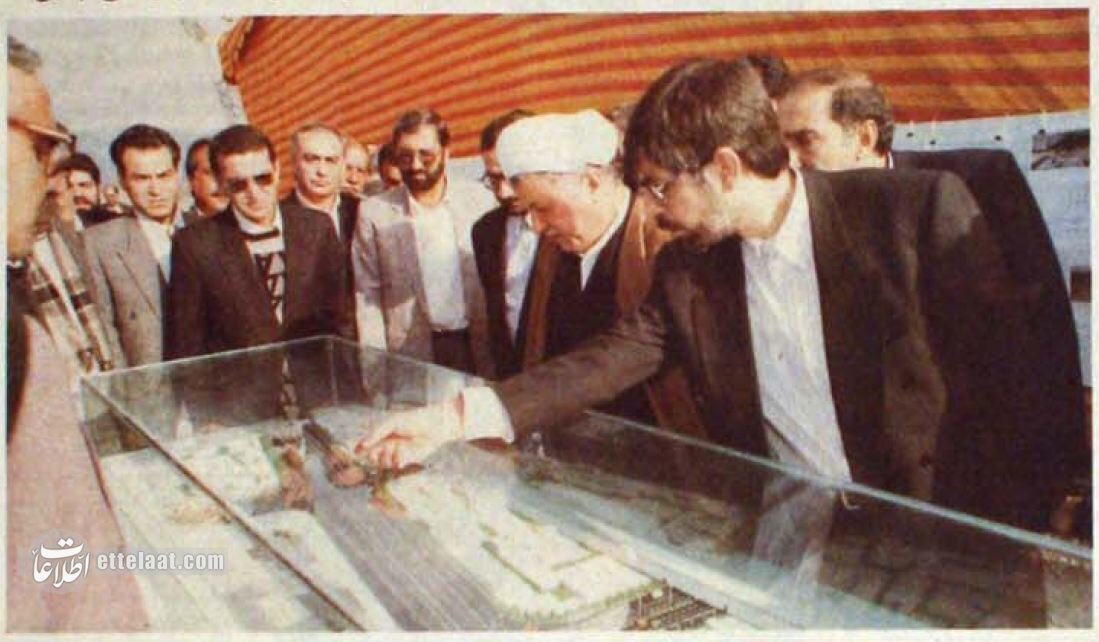 افتتاح پل معروف تهران/ وقتی هاشمی رفسنجانی رییسجمهور بود و کرباسچی شهردار/ عکس افتتاح پل معروف تهران/ وقتی هاشمی رفسنجانی رییسجمهور بود و کرباسچی شهردار/ عکس