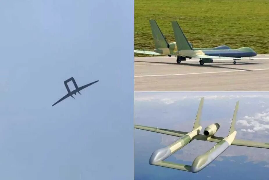 پهپاد غول‌پیکر چین رونمایی شد؛ بزرگ‌تر از Global Hawk آمریکا!