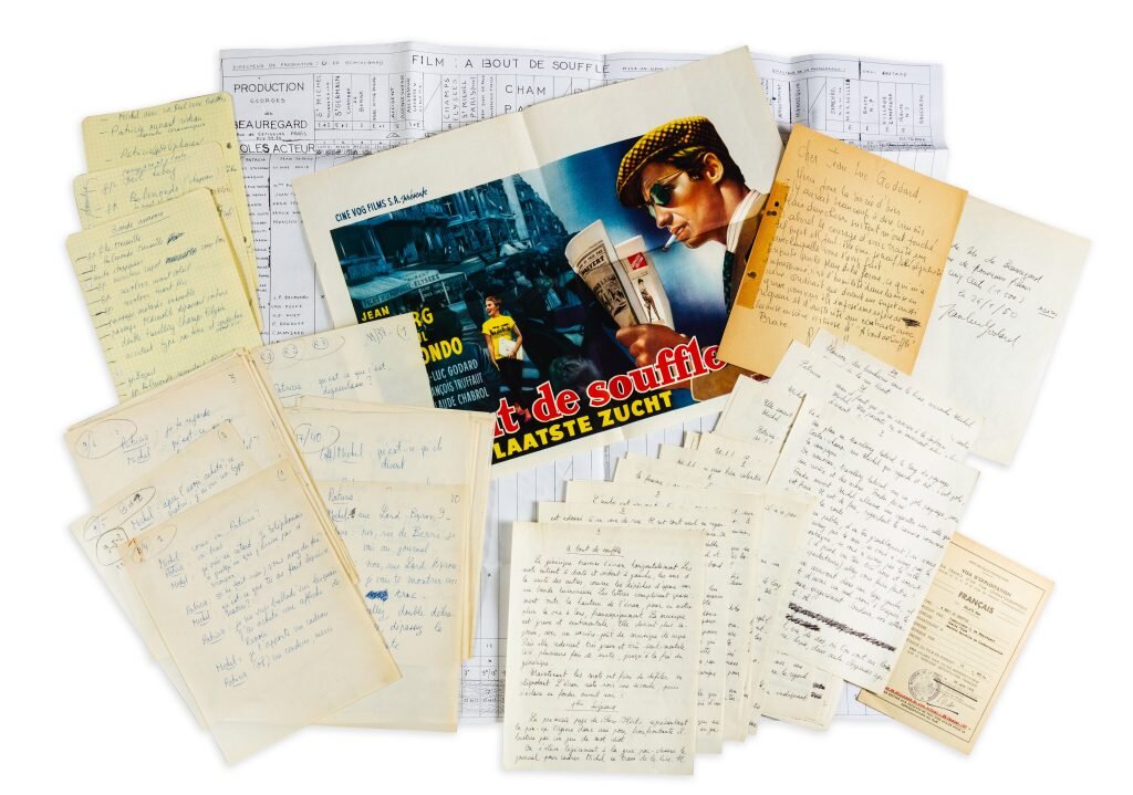 دست نوشتههای ژان لوک گدار به حراج گذاشته شد