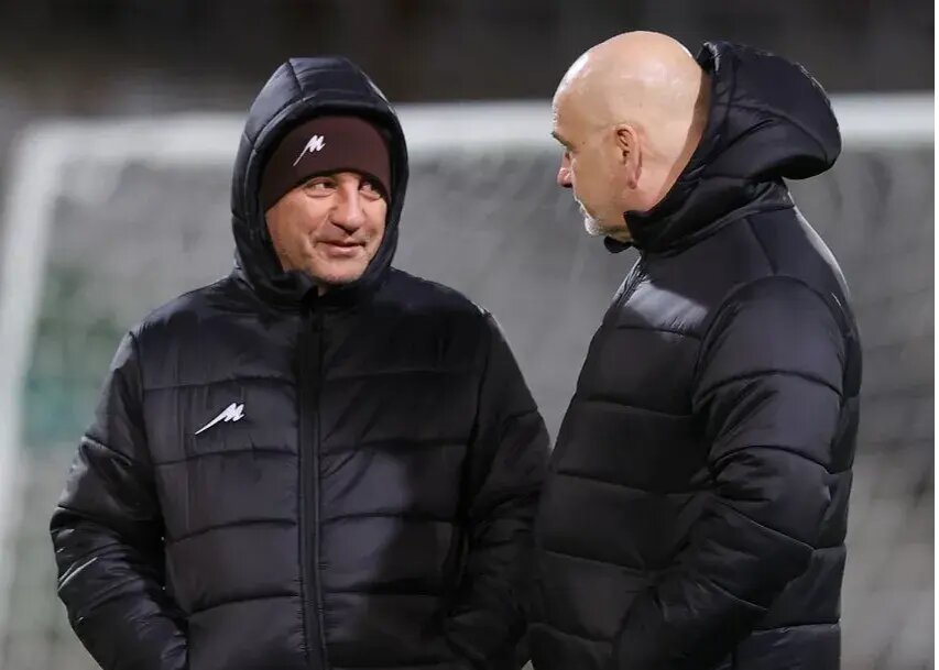 عکس | فرستاده ویژه اینزاگی در تمرین تیم ملی/ دستیار سرمربی اینتر در کنار قلعهنویی