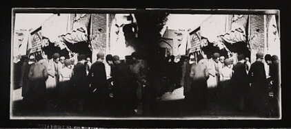 عکس/ سفر به عصر قاجار؛ تهران، از قهوهخانه سیار تا بازار