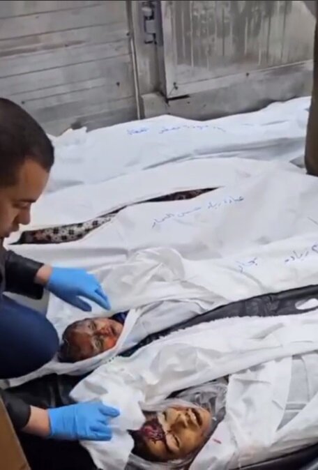 تصاویر دلخراش از شهادت کودکان فلسطینی